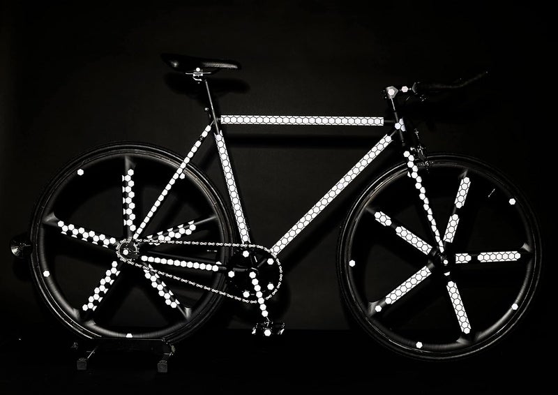 RydeSafe Reflective Decals - Hexagon Kit - Large - Image 4